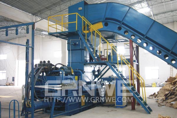 Horizontal full-auto Hydraulic Baler